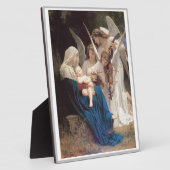 ブーゲローヴァージンとエンジェルスクリスチャン美術 フォトプラーク (側面)