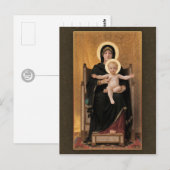 ブーゲローヴァージンと子CC0271 ポストカード (正面/裏面)