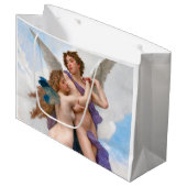 ブーゲロー・アモーアとサイチェ ラージペーパーバッグ (正面アングル)