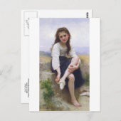 ブーゲロー – アヴァンルベイン ポストカード (正面/裏面)