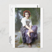 ブーゲロー – オーボーデュルイソー ポストカード (正面/裏面)