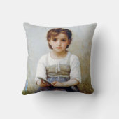 ブーゲロー・ガール クッション (裏面)