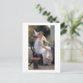 ブーゲロー・キューピッドの女性 ポストカード (スタンド正面)