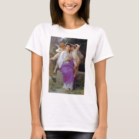 ブーゲロー・キューピッドの女性 Tシャツ (正面)