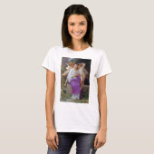 ブーゲロー・キューピッドの女性 Tシャツ (正面フル)