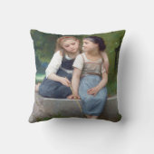 ブーゲロー・シスターズ クッション (裏面)