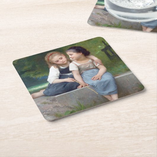 ブーゲロー・シスターズ スクエアペーパーコースター (アングル)