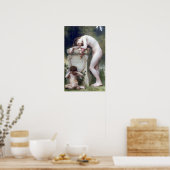 ブーゲロー – ドゥルールダムール ポスター (キッチン)