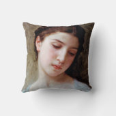 ブーゲロー・ヤング・ガール クッション (裏面)