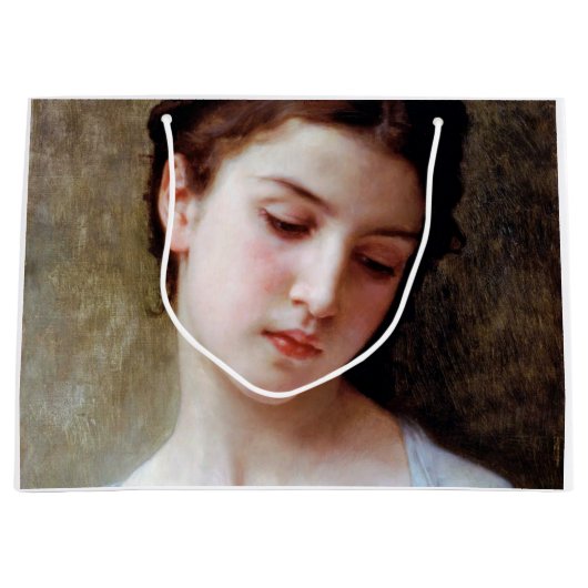 ブーゲロー・ヤング・ガール ラージペーパーバッグ (正面)