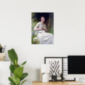 ブーゲロー – リフレクション ポスター (ホームオフィス)