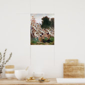 ブーゲロー – The Orees, 1902 ポスター (キッチン)