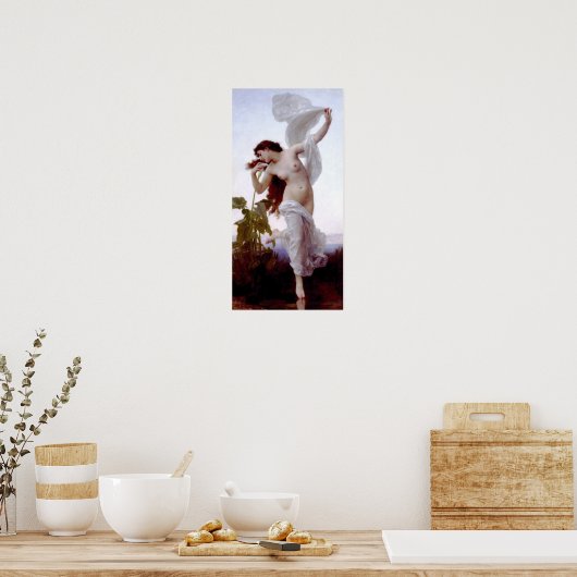 ブーゲローL'Aurore ポスター (キッチン)