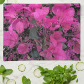 ブーゲンビリアのキッチンタオル キッチンタオル (折り畳み)