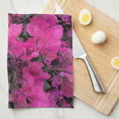 ブーゲンビリアのキッチンタオル キッチンタオル (四つ折り)
