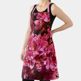 ブーゲンビリアのピンクの熱帯のバイニング低木の写真 エプロン