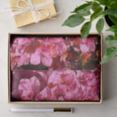 ブーゲンビリアのピンクの熱帯のバイニング低木の写真 薄葉紙 (ギフト)