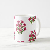 ブーゲンビリアの花マグカップ コーヒーマグカップ (正面右)