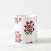 ブーゲンビリアの花マグカップ コーヒーマグカップ (中央)