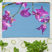 ブーゲンビリアの花 キッチンタオル (折り畳み)