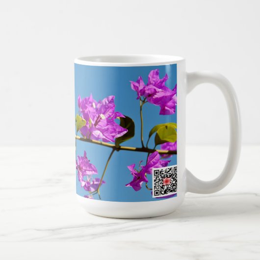 ブーゲンビリアの花 コーヒーマグカップ (右)