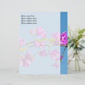 ブーゲンビリアの花 レターヘッド (スタンド正面)