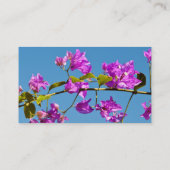 ブーゲンビリアの花 名刺 (裏面)