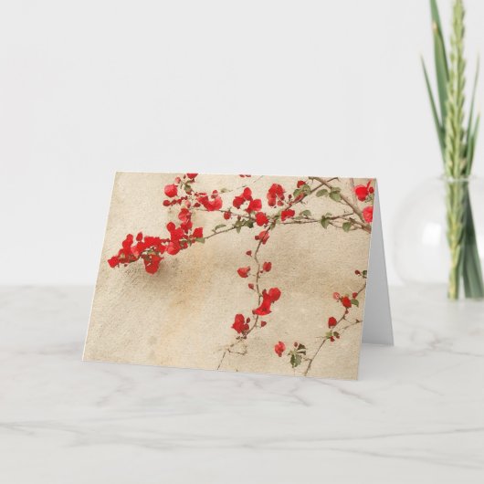 ブーゲンビリアカード カード (正面)