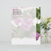 ブーゲンビリアパーソナライズされたレターヘッド レターヘッド (スタンド正面)