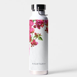 ブーゲンビリアフローラ地中海のギリシャ島 ウォーターボトル