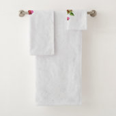 ブーゲンビリアフローラ地中海のギリシャ島 バスタオルセット (インサイチュ)