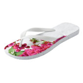 ブーゲンビリアフローラ地中海のギリシャ島 ビーチサンダル (アングル)