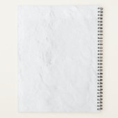 ブーゲンビリアフローラ地中海のギリシャ島 プランナー手帳 (裏面)