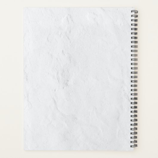 ブーゲンビリアフローラ地中海のギリシャ島 プランナー手帳 (裏面)