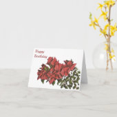 ブーゲンビリア折り畳みグリーティングカード カード (黄色い花)