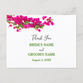 ブーゲンビリア熱帯グリーン明るい赤紫色感謝してい《写真》ぼけ味 ポストカード
