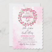 ブーゲンビリア熱帯林ウェディングレセプション 招待状 (正面)