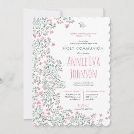 ブーゲンビリア第1聖餐式 招待状