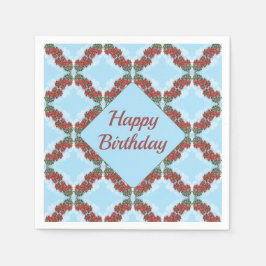 ブーゲンビリア紙ナプキンス スタンダードカクテルナプキン