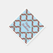 ブーゲンビリア紙ナプキンス スタンダードカクテルナプキン (角)