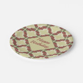 ブーゲンビリア紙プレート ペーパープレート (アングル)