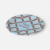 ブーゲンビリア紙プレート ペーパープレート (アングル)