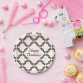 ブーゲンビリア紙プレート ペーパープレート (パーティー)