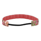 ブーゲンビリア花ヘッドバンド アスレチックヘッドバンド (裏面)