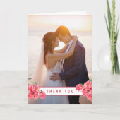 ブーゲンビリア赤結婚水感謝してい色 カード (正面)