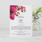 ブーゲンビリア・ギリシャ結婚島の旅程 プログラム (スタンド正面)