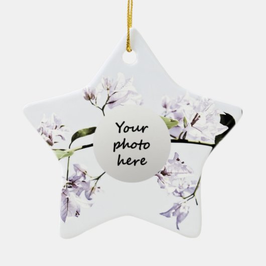 ブーゲンビリア セラミックオーナメント (正面)