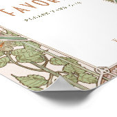 ブーゲンビリーアウィーズサインゲストレビューヴィンテージミュシャ ポスター (角)