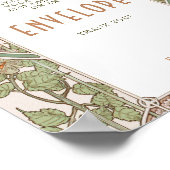 ブーゲンビリーアエンベロープサインゲストレビュークラシックズヴィンテージ ポスター (角)