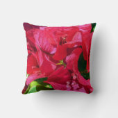 ブーゲンビリーアクローズアップ装飾用クッション クッション (裏面)